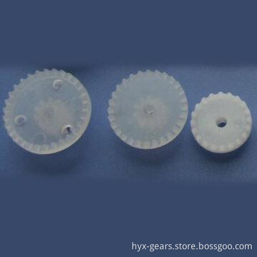 Plastic Gears, Used for Low-noise Small Worm Gearbox, High-strength and High-precision